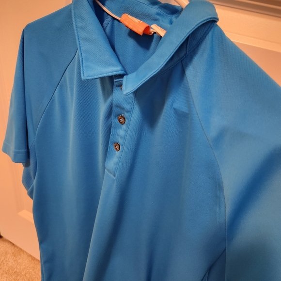 Men's Blue Puma Polo Shirt Size Large- Excellent Condition! - Picture 3 of 6